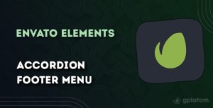 Download Accordion Footer Menu Widget For Elementor