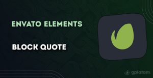 Download Block Quote addon for elementor