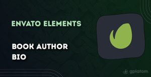 Download Book Author Bio addon for elementor