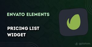 Download Pricing List Widget For Elementor