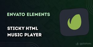 Download Sticky HTML Music Player WordPress Plugin