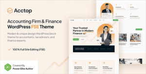 Download Acctop – Accounting Firm & Finance FSE WordPress Theme