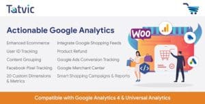 Download Actionable Google Analytics for WooCommerce