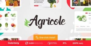 Download Agricole - Organic Food & Agriculture WordPress Theme