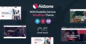 Download Aidzone - NDIS Disability Service WordPress Theme GPL WordPress Plugin