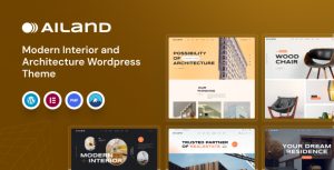 Download Ailand - Interior & Architecture WordPress Theme