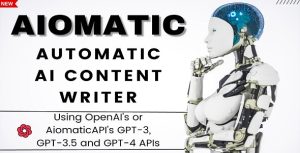 Download Aiomatic – Automatic AI Content Writer - GPL WordPress Plugin