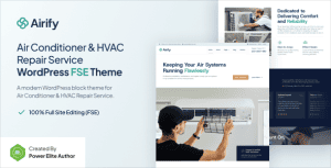 Download Airify – HVAC Repair Service FSE WordPress Theme