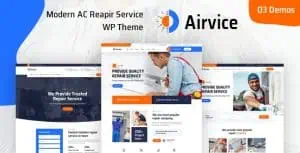 Download Airvice - AC Repair Services WordPress Theme + RTL