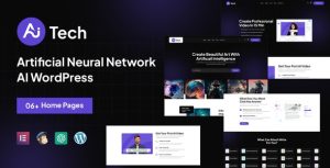 Download AItech - Artificial Neural Network AI WordPress Theme
