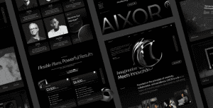 Download Aixor Marketing Agency WordPress Theme GPL WordPress Plugin