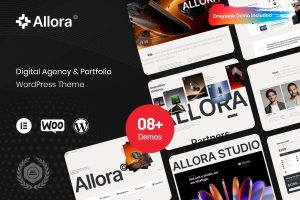 Download Allora - Digital Agency & Portfolio Theme GPL WordPress Plugin