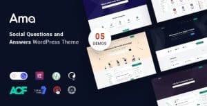 Download AMA - bbPress Forum WordPress Theme with Social Questions and Answers