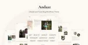 Download Andaaz - Lifestyle and Travel Blog WordPress Theme