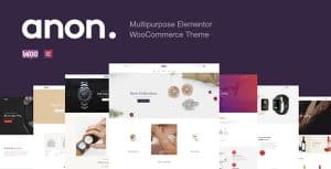 Download Anon - Multipurpose Elementor WooCommerce Themes