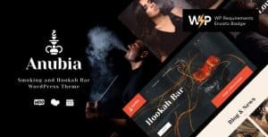 Download Anubia | Smoking and Hookah Bar WordPress Theme