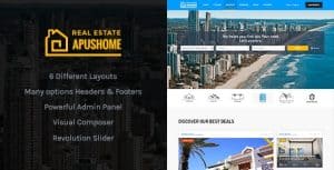 Download ApusHome - Real Estate WordPress Theme