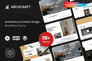 Download Archcraft - Architecture & Interior Design Theme GPL WordPress Plugin