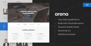 Download Arena - Business & Agency WordPress Theme