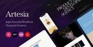 Download Artesia - WordPress Theme for Creatives