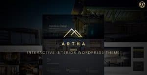 Download Artha Interactive Interior WordPress Theme