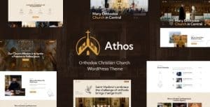 Download Athos - Orthodox Christian Church WordPress Theme