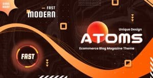 Download Atoms - Ecommerce Magazine WordPress Theme