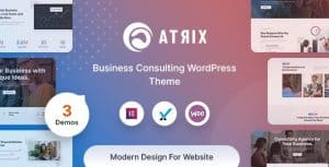 Download Atrix - Creative Multipurpose WordPress Theme