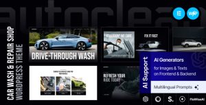 Download Auto Clean - Car Wash & Repair Shop WordPress Theme