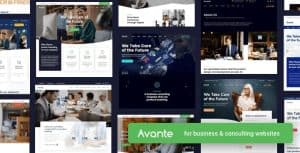 Download Avante | Business Consulting WordPress