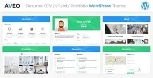 Download Aveo WordPress CV/Resume Theme