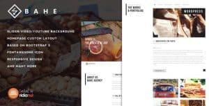 Download Bahe - Responsive One Page Portfolio Theme