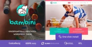 Download Bambini - Kindergarten & Pre-School Theme