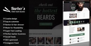 Download Barber - WordPress Theme for Barbers & Hair Salons