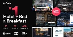 Download Bellevue | Hotel + Bed and Breakfast Booking Calendar Theme