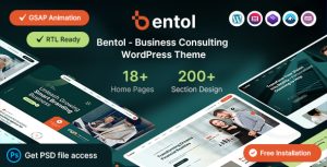 Download Bentol - Business Consulting WordPress Theme GPL WordPress Plugin