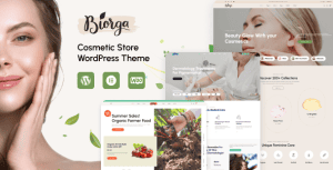 Download Biorga - Elementor Beauty Cosmetics Shop WordPress Theme
