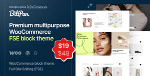 Download Bitpan - Multipurpose WooCommerce FSE Block Theme GPL WordPress Plugin