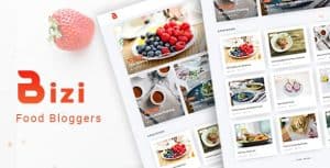 Download Bizi - A WordPress Theme for Food Bloggers