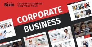 Download Bizix - Corporate and Business WordPress Theme