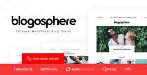 Download Blogosphere - Multipurpose Blogging Theme