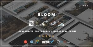 Download Bloom - Responsive Photography / Portfolio WordPress Theme