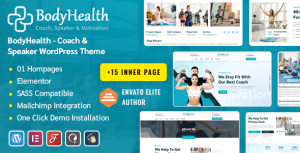 Download BodyHealth | Fitness & Workout WordPress Theme GPL WordPress Plugin
