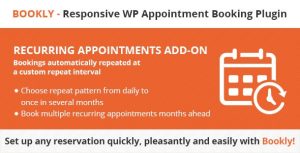 Download Bookly Recurring Appointments (Add-on)
