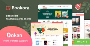 Download Bookory - Book Store WooCommerce Theme