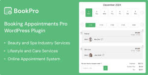 Download BookPro - Appointment Booking WordPress Plugin GPL WordPress Plugin