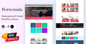 Bornomala - Kindergarten & School WordPress Theme