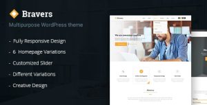 Download Bravers - Responsive Multiple Purpose WordPress Theme