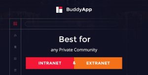 Download BuddyApp - Mobile First Community WordPress theme