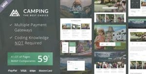 Download Camping Village WordPress Theme